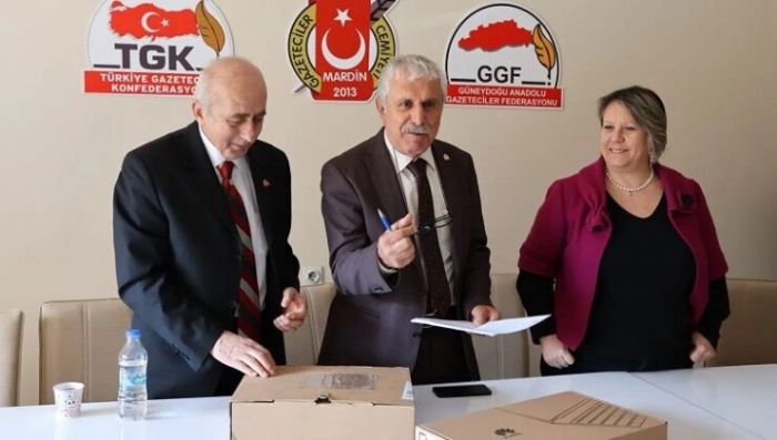 Gazeteciler Cemiyeti, Gneydoulu gazetecilerle bulutu