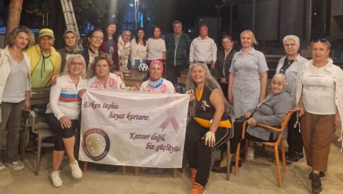 Kanseri yenen iki kadn bisikleti Mersinde deneyimlerini paylat