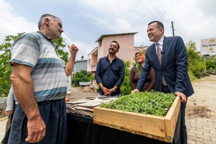 Eczac� ba�kan�n vizyonu toprakla bulu�tu