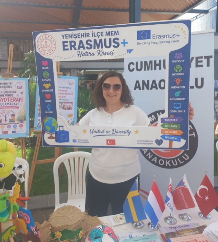 Cumhuriyet Anaokulu�nun Erasmus Projesi Uluslararas� Ba�ar�ya D�n��t�