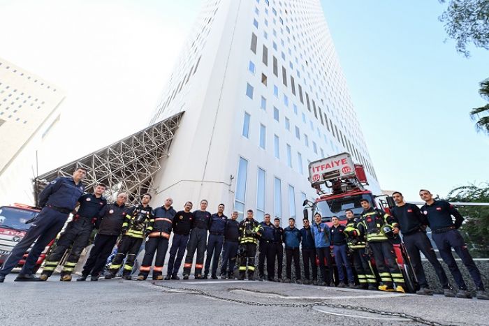 B�Y�K�EH�R �TFA�YES� METROPOL �� MERKEZݒNDE YANGIN TATB�KATI GER�EKLE�T�RD�