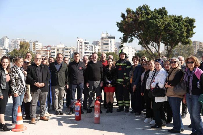 Mezitli Belediyesinden Yangn Bilinlendirme Semineri