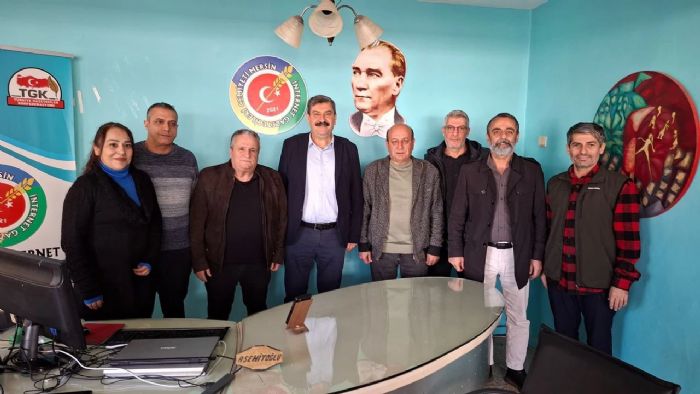 Ba�kan Y�ld�z’dan ME�GDER’e� Ziyaret