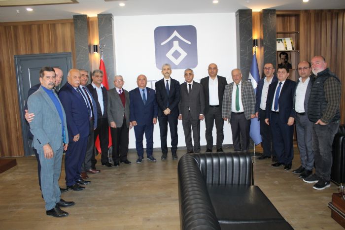 Bakan Sardan Tarsus n Rektr Prof Dr Ali zene ziyaret