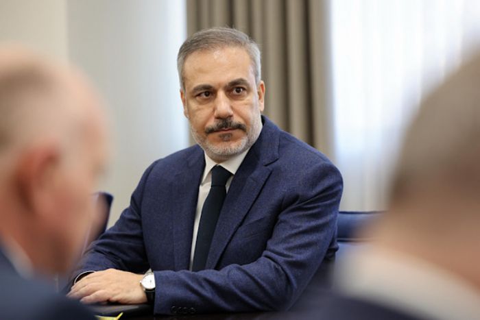 Bakan Fidan, Washingtonda ara ile grt