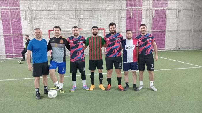 Mersin �niversitesi Hastanesinde Futbol Heyecan�